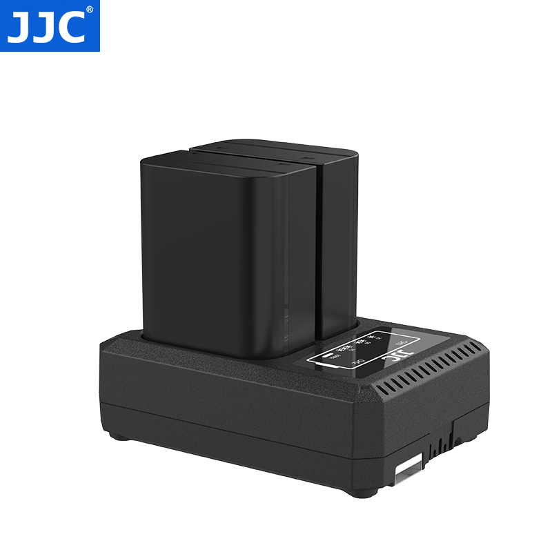 JJC 适用于奥林巴斯OM1电池 替代BCX-1座充 BLX1锂电池 OM-1相机充电器套装 - 图0