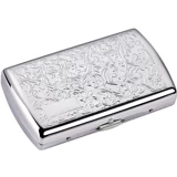 Ультратонкий портативный маленький креативный медный металлический водонепроницаемый портсигар подходит для мужчин и женщин