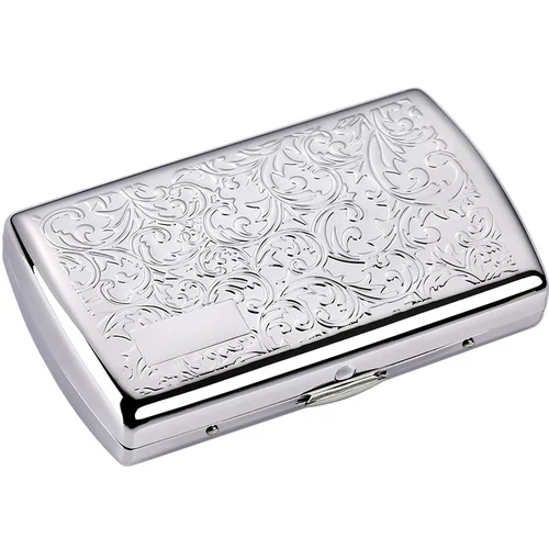 Ультратонкий портативный маленький креативный медный металлический водонепроницаемый портсигар подходит для мужчин и женщин