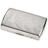 Медный металлический портсигар, ультратонкая портативная креативная коробка