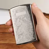 Медный металлический портсигар, ультратонкая портативная креативная коробка
