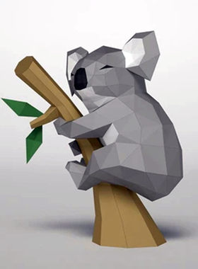 电视柜北欧风澳洲特有考拉摆件