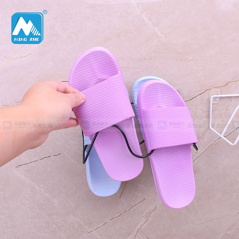 浴室凉鞋架卫生间墙壁壁挂式拖鞋收纳神器鞋托架厕所免打孔晾鞋架,淘宝优惠券,粉丝福利购,淘宝优惠卷