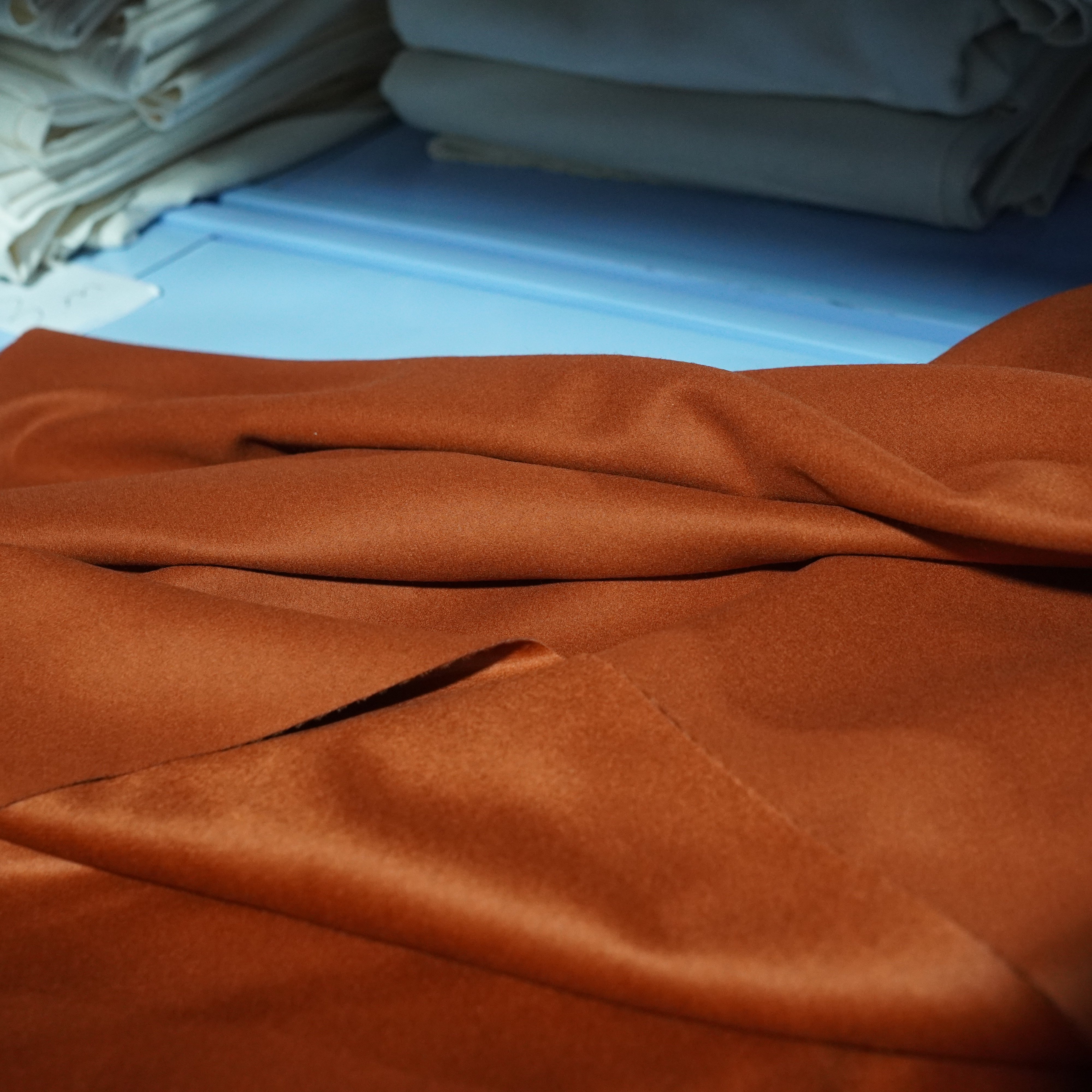 34号康家橙色单面精纺羊绒 奢侈代工 530g/3m 60%羊绒40%羊毛,淘宝优惠券,粉丝福利购,淘宝优惠卷