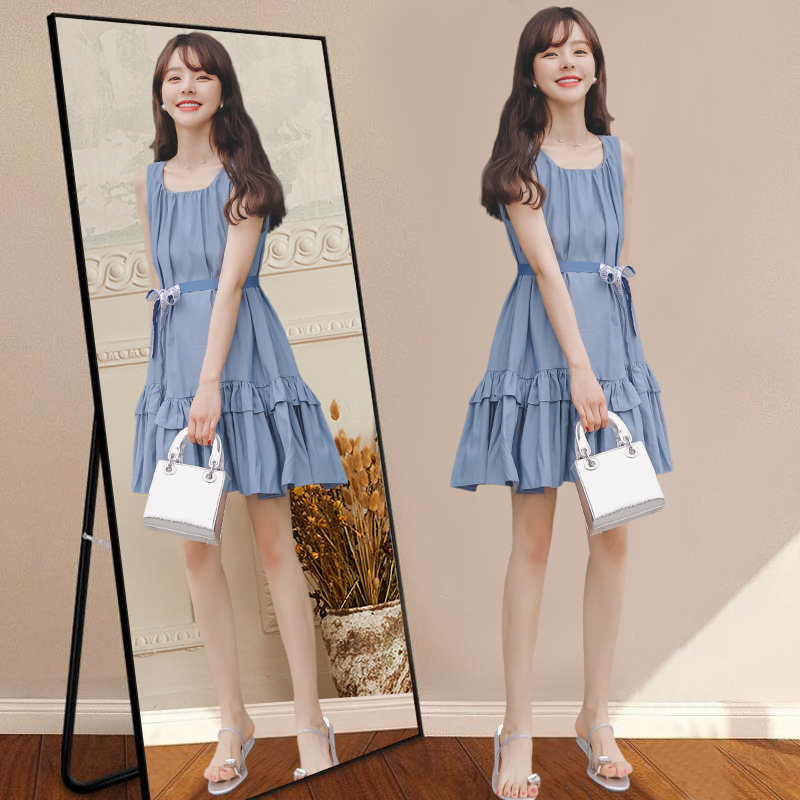 无袖背心裙娃娃裙 婴格恩母婴连衣裙