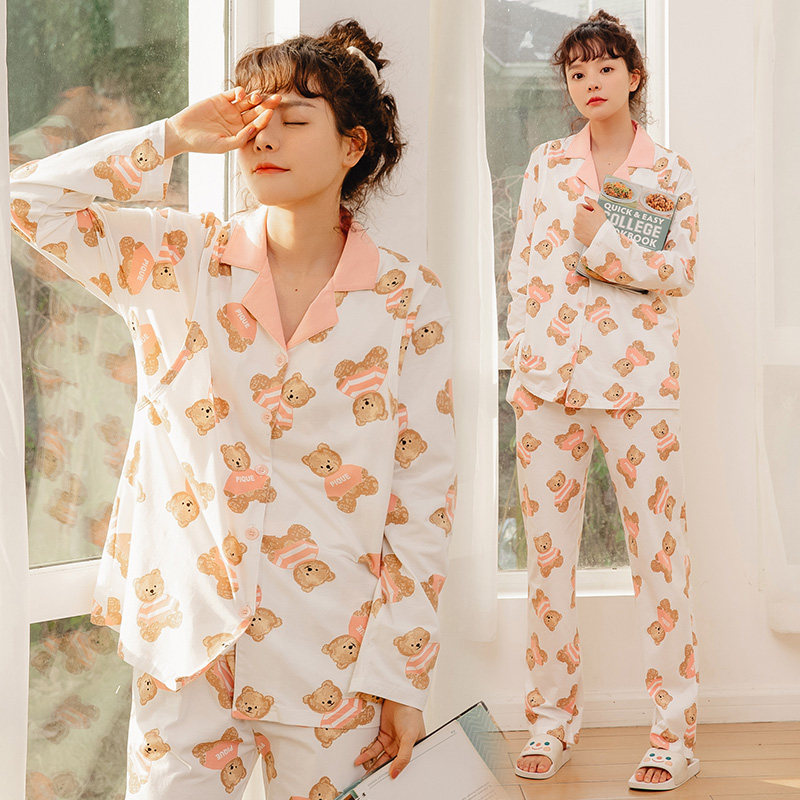 月子服夏产后3月份4春秋款5睡衣 婴格恩母婴家居服套装