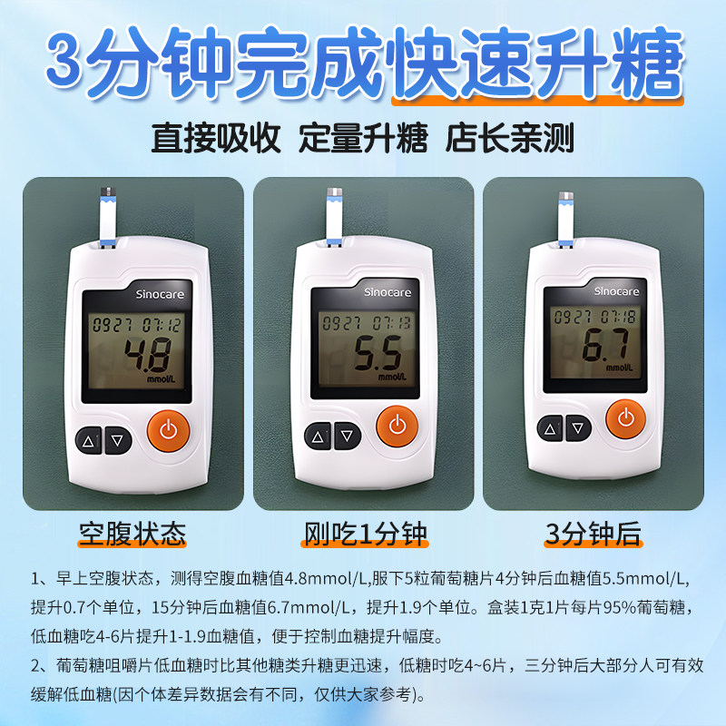 低血糖必备糖果便携葡萄糖片小零食高反头晕常备补充糖电解质防,淘宝优惠券,粉丝福利购,淘宝优惠卷