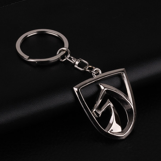 金属镂空车标钥匙扣汽车挂件大众宝马奔驰奥迪汽车标志工厂直销扣