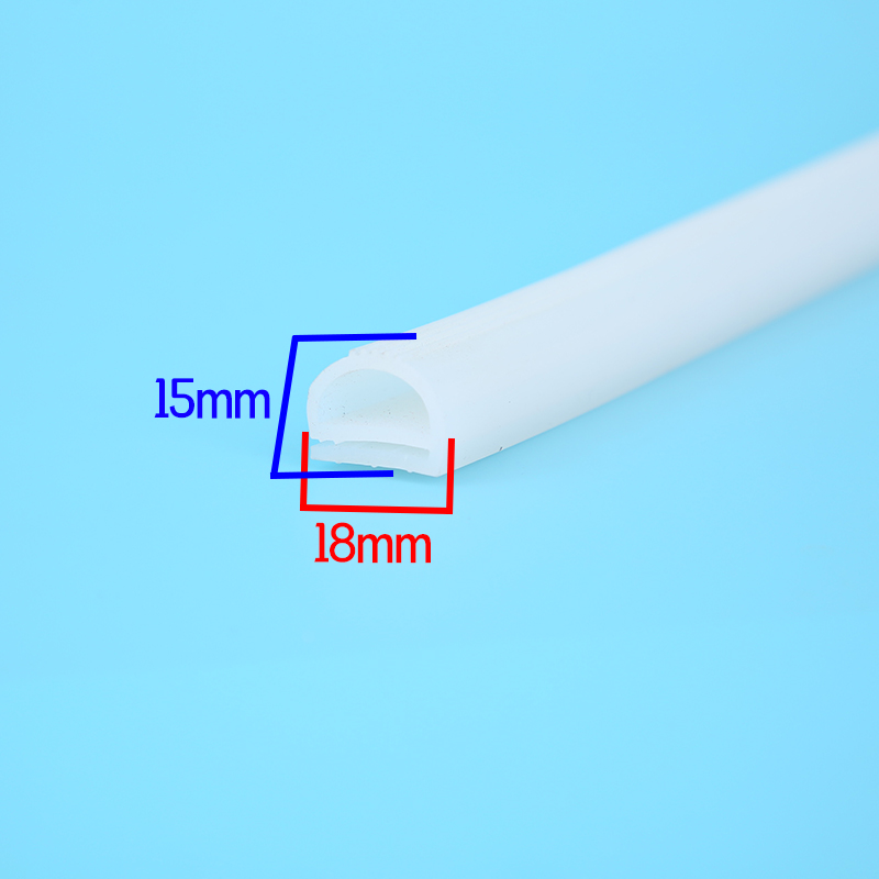 硅胶密封条/单双e型款/烘箱/蒸柜/工业烤箱/耐高温耐低温/冷库条 - 图1