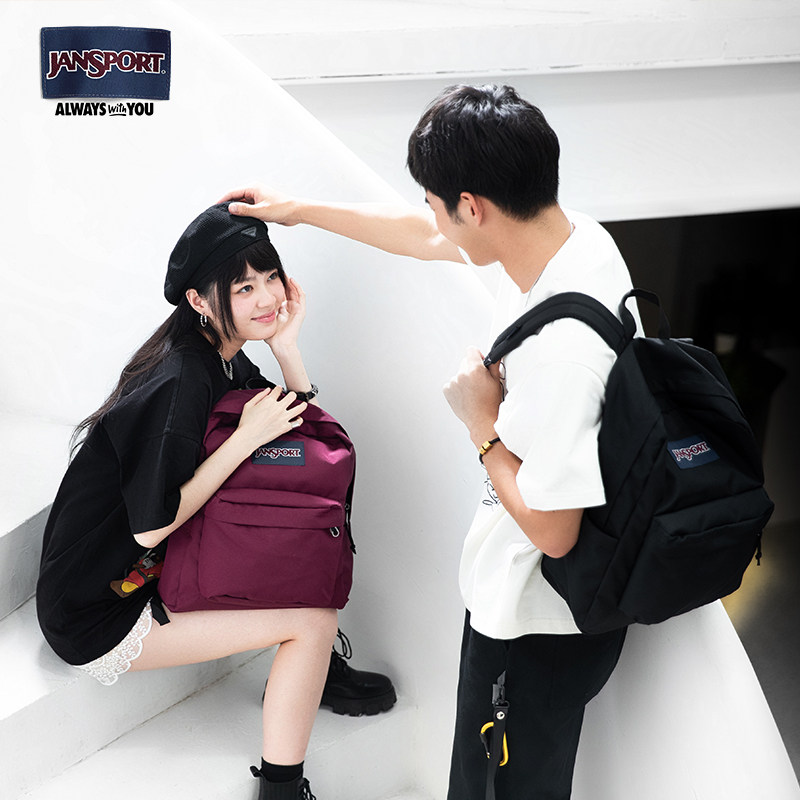 【开学礼物】款jansport杰斯伯电脑包 jansport双肩背包