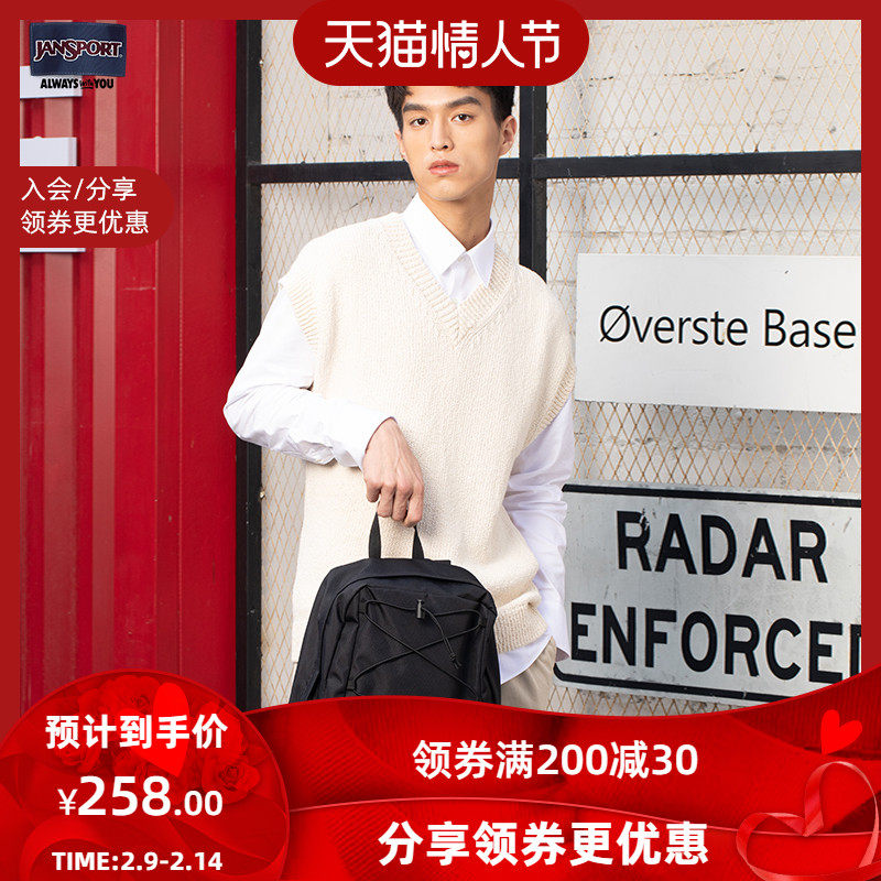 jansport 21年新款男电脑女书双肩包 jansport双肩背包