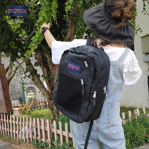 jansport小众网状痛包双肩校园男女学生可爱谷子休闲背包 - 图3