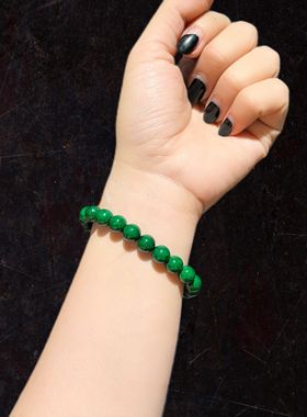 8m绿色角角手串手链工艺品