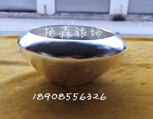 9999纯足银净水杯甘露噀水碗原创纯手工水盂用品