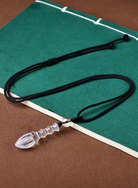 水晶文昌笔金榜题名状元笔吊坠