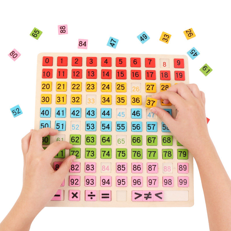 数字玩具幼儿童认数识字启蒙积木 悠风堂玩具拼图/拼板