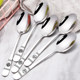 Special offer spoon stainless steel thickened household spoon Vodamei