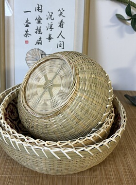 好看的水果篮桌面摆件零食筐