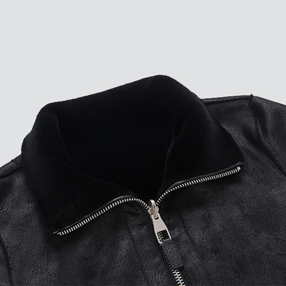 鼎铜羊毛男皮衣中年商务休闲皮毛一体羊剪绒皮草外套冬高端加厚,淘宝优惠券,粉丝福利购,淘宝优惠卷