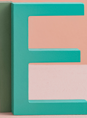 创意字母北欧风家居房间布置摆件