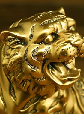 十二生肖招财虎马龙客厅酒柜摆件