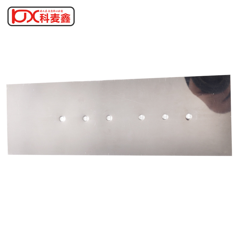 Curved wooden handle stainless steel trowel plasterer iron plate oiler batch wall painting putty trowel plastering knife