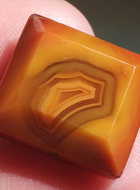 拉丝宣化鸡油黄戒指包邮