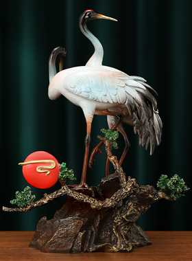 上善若水黄铜祝福中式