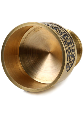 摆件全铜招财工艺品圣水杯