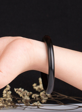 非洲乌木女士复古原创手镯