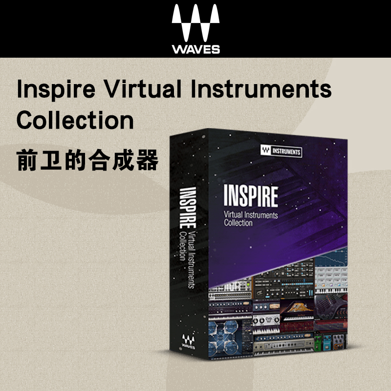 WAVES 14 Inspire Virtual Instruments Collection 虚拟乐器插件 - 图2