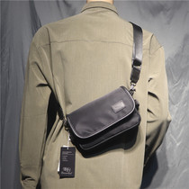 2022 new wave signs Japan-ROK nylon Mens single shoulder bag Fashion waterproof oxford Diagonal Satchel Youth Small Back