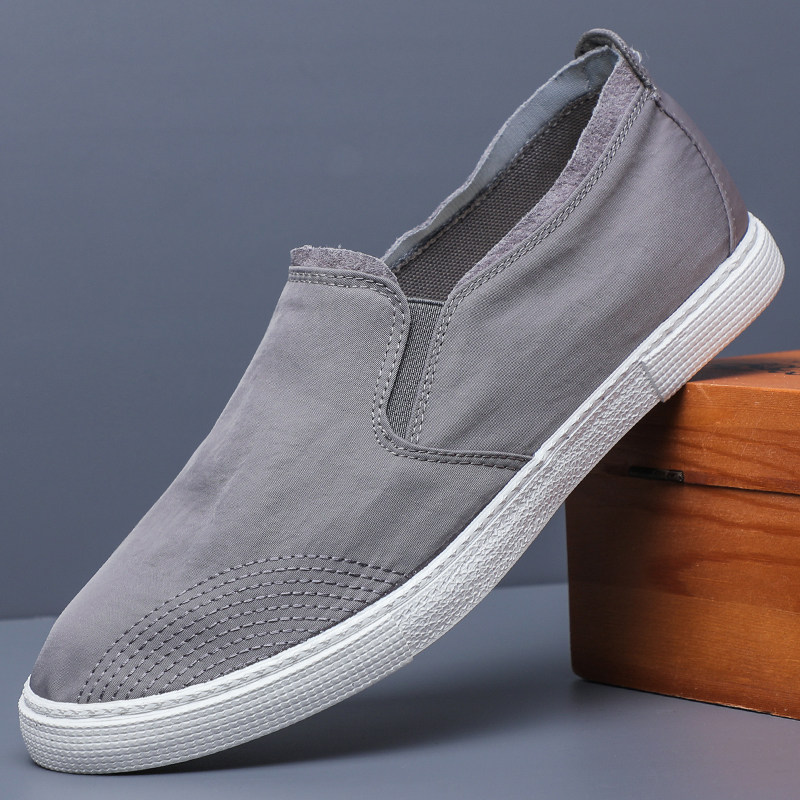 2025新款春秋男鞋帆布鞋休闲潮鞋老北京布鞋一脚蹬懒人鞋夏季透气,淘宝优惠券,粉丝福利购,淘宝优惠卷
