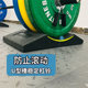 Deadlift gym rubber shock-absorbing foot weight bench