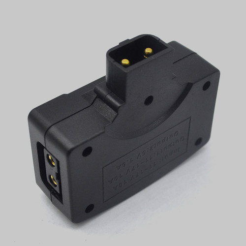 D-TAP转5V9V15VUSB转TYPEC输出B型口V口供电转换器充安卓手机 - 图0