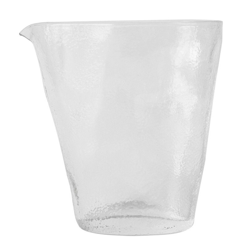 日式手工锤纹砂砾纹耐热玻璃硝子茶道茶席公杯公道杯简约ins风,淘宝优惠券,粉丝福利购,淘宝优惠卷