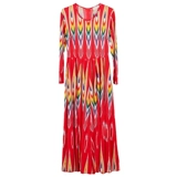 Этнический костюм, юбка, платье, оверсайз