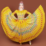 Этнический костюм, юбка, платье, оверсайз