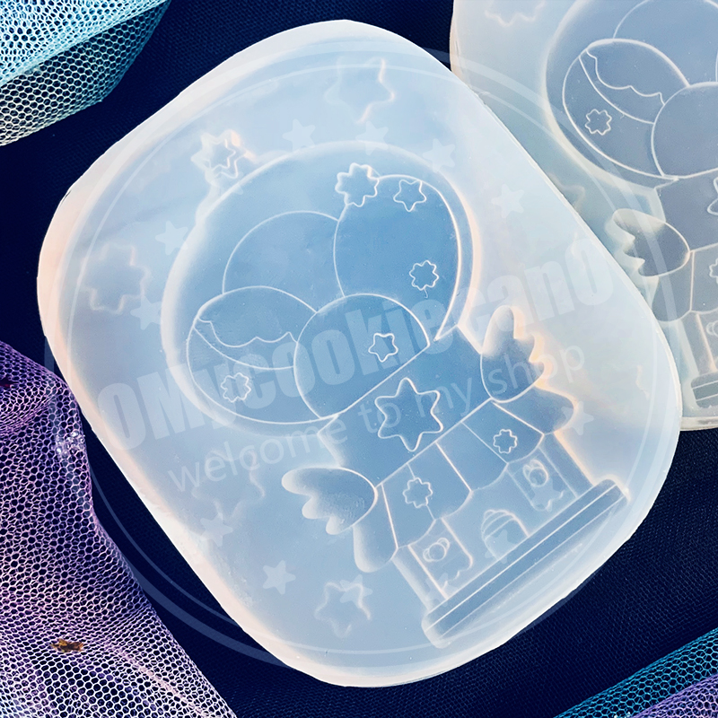 mycookiecan超可爱自制手工DIY滴胶扭蛋机创意透明硅胶模具-图0