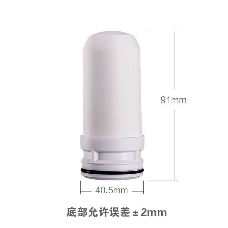 家用净水器水龙头滤芯家用厨房过滤器通用陶瓷芯JYW-T01/T02/T03 - 图1