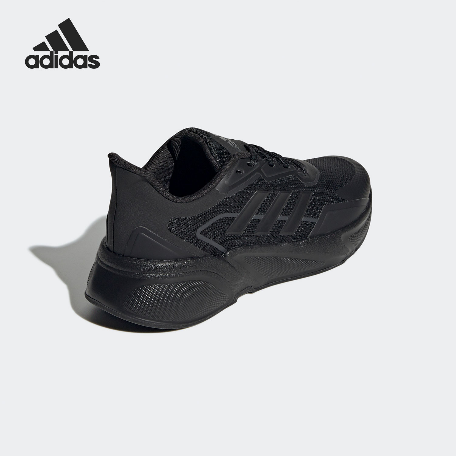 Adidas/阿迪达斯X9000L1纯黑男女休闲时尚透气舒适跑步鞋H00555 - 图2