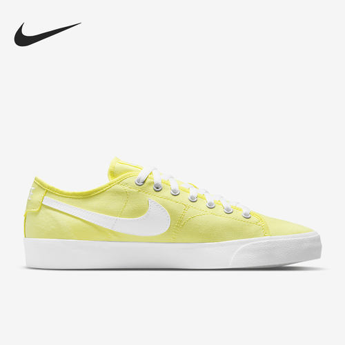 Nike/耐克SB Blazer Court黄色白色男子休闲运动板鞋CV1658-700 - 图1
