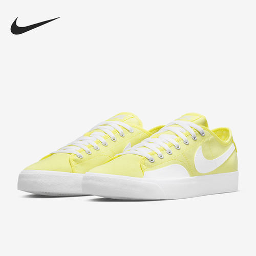 Nike/耐克SB Blazer Court黄色白色男子休闲运动板鞋CV1658-700 - 图0