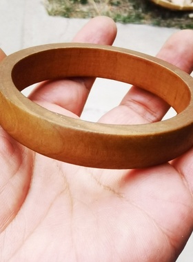 黑色手镯木瑕疵处理文艺复古时尚