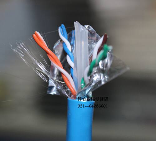 专票现货Commscope康普amp安普cs34cm 884024914/10六类网线千兆屏蔽双绞线4对8芯千兆FTP 305米1859204-6 - 图2
