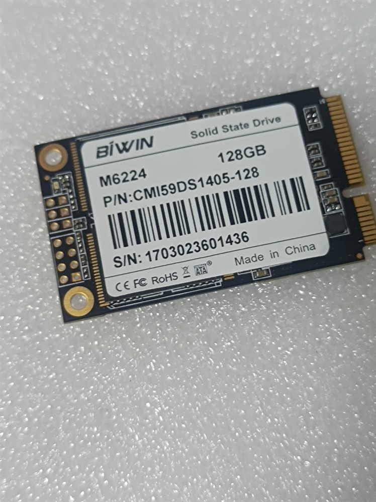 全新 BIWIN 佰维 MSATA  64G 128G 256G SSD 固态硬盘 工控设备 - 图1