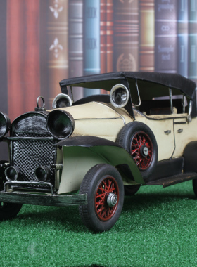 老爷车复古风铁艺家居客厅装饰品