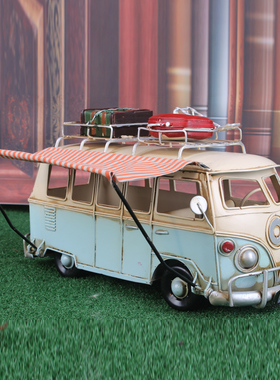 摆件大众冲浪巴士露营车老爷