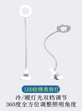纹绣美容灯冷暖光双调便携式中国