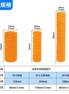 工业线绕滤芯10-40寸PCB电镀